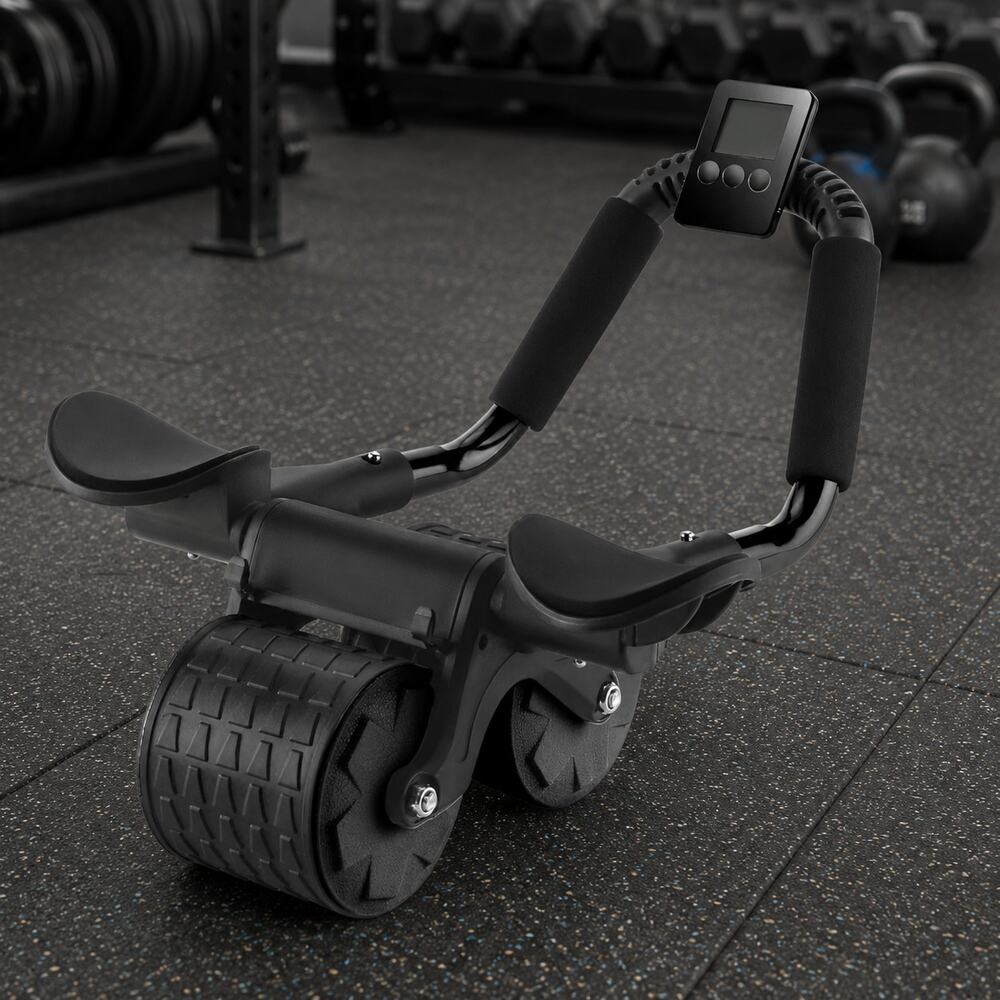Ab Roller by Uota Elbow Support Automatic Rebound Abdominal Wheel